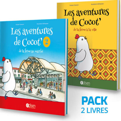 Les aventures de Cocot' - pack 2 livres