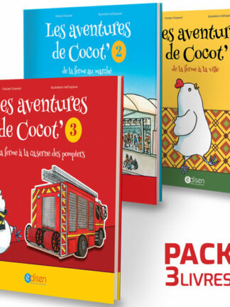 Les aventures de Cocot' - pack 3 livres