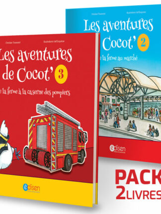Les aventures de Cocot' - pack 2 livres
